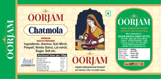 OORJAM Chatmola Goli