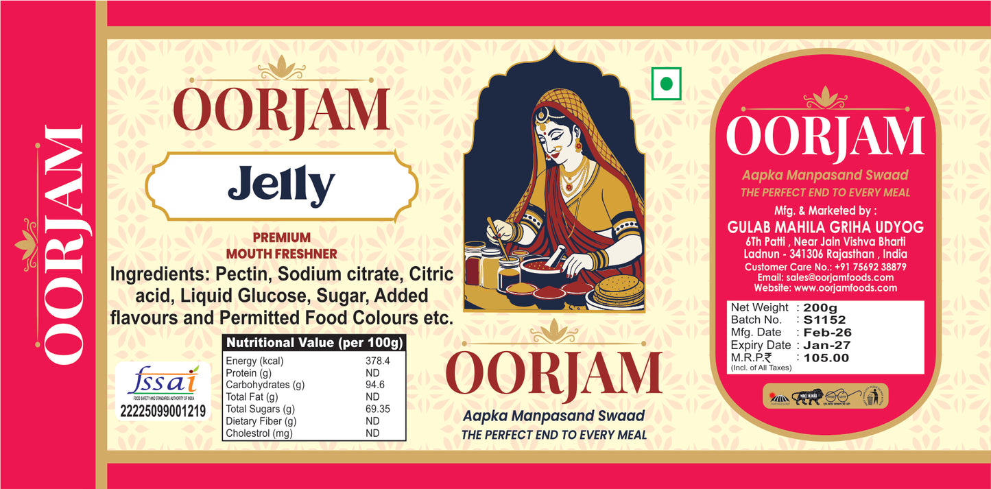OORJAM Jelly Candy