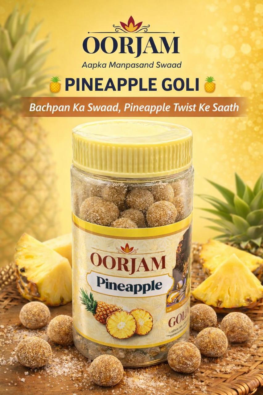 OORJAM Pine Apple Goli