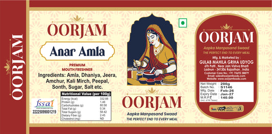 OORJAM Anar Amla