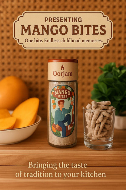 Oorjam mango bites