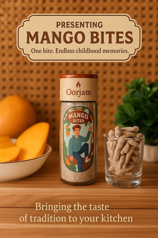Oorjam mango bites