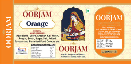 OORJAM Orange Goli