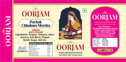 OORJAM Pachak Chhuhara Meetha