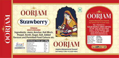 OORJAM Strawberry Goli